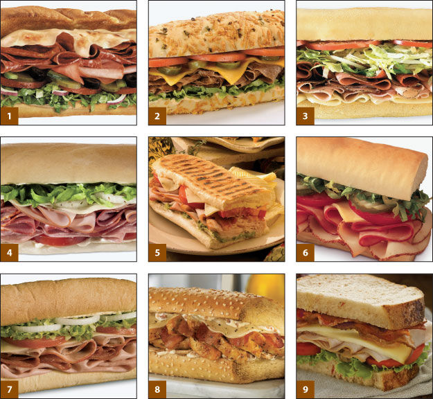 Know your sandwiches